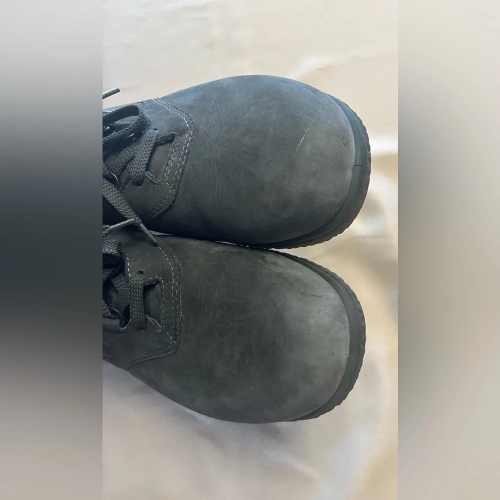 SAS Tuff Mens Size 11.5M Sneaker Olive Green Gray Suede Sole Tripad Comfort Shoe